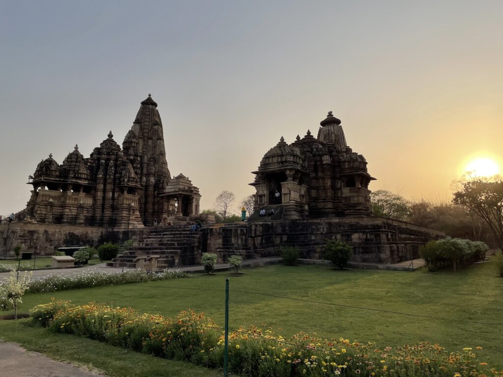 Khajuraho Temples in Madhya Pradesh.